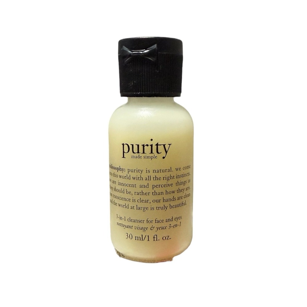 Philosophy Purity Made Simple 3-in-1 Cleanser  1 Oz mini Travel Size sealed